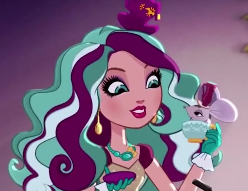 Maddie filha do chapeleiro maluco em Ever After High Detalhes  Filha do chapeleiro  maluco, Alice no pais das maravilhas, Chapeleiro maluco