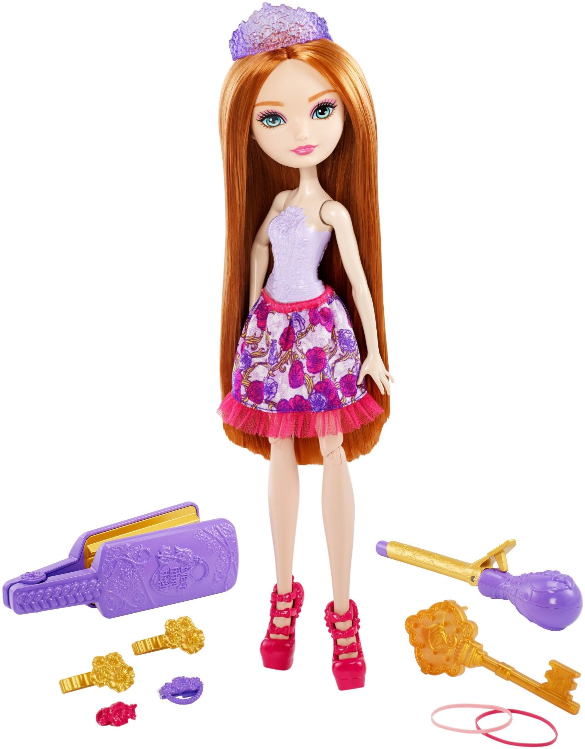 Ever after high hairstyling holly doll on sale