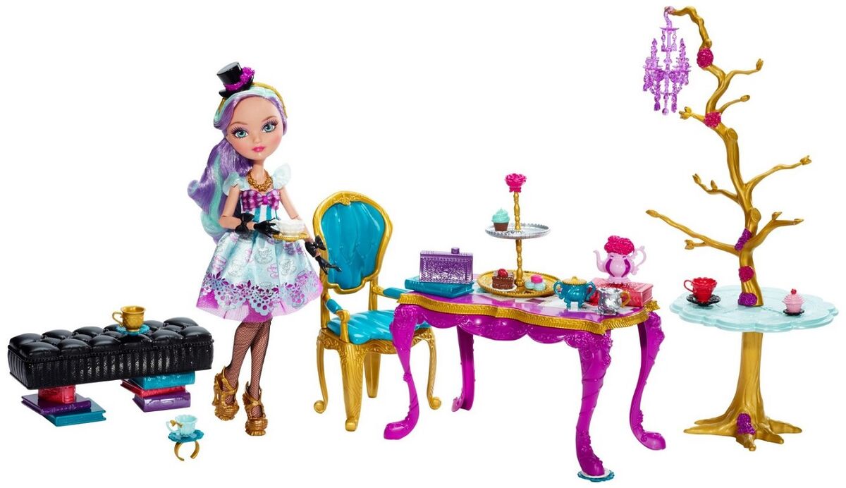 Ever After High Spring Unsprung Lizzie Hearts Doll Book Playset Not complete