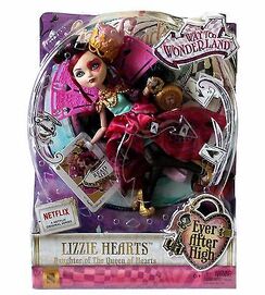 nova roupa da Lizzie Hearts, ficou linda! ;)  Ever after high rebels, Ever  after dolls, Ever after high