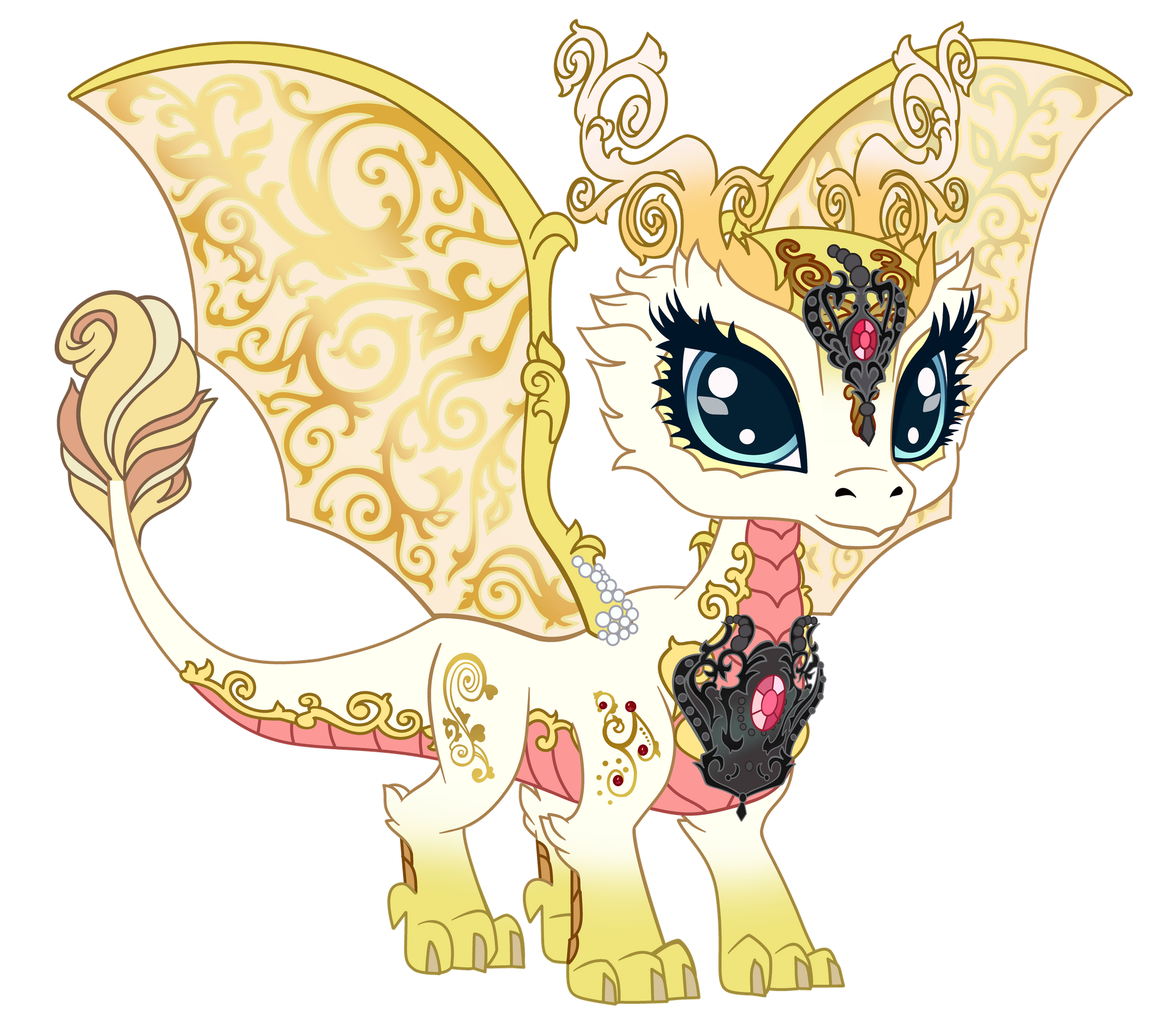 Mattel Ever After High Apple White's Dragon Braeburn