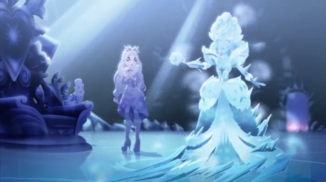 Boneca Ever After High Feitiço De Inverno Crystal Winter