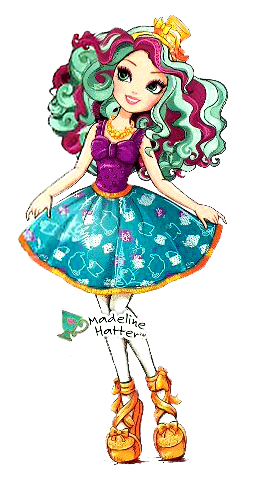 Maddie filha do chapeleiro maluco em Ever After High Detalhes  Filha do chapeleiro  maluco, Alice no pais das maravilhas, Chapeleiro maluco