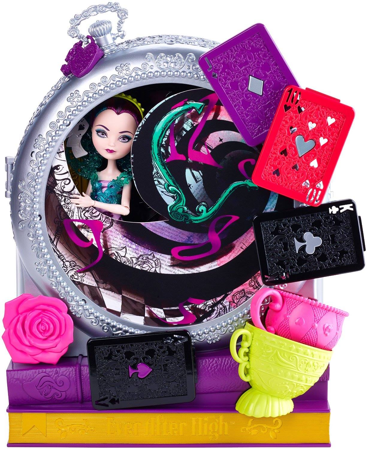 Original Ever After High Dolls Way Too Wonderland Madeline Hatter Doll Play  Sets Children Toys Girls