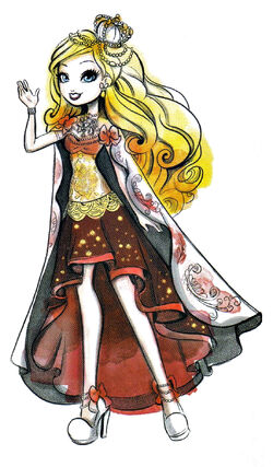 apple white ever after high legacy day drawing