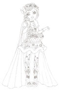 Fay Fairer's Epic Winter outfit design sketch