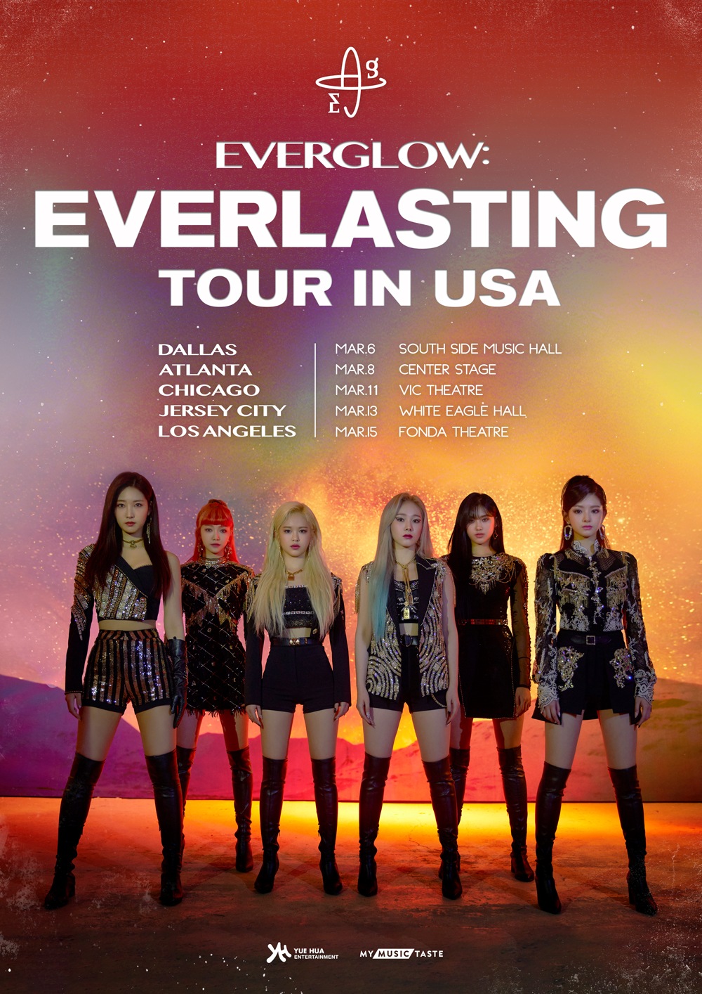 EVERGLOW Announces U.S. Tour Dates And Cities For “ALL MY GIRLS