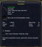 Forlorn Bow