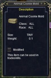 Animal Cookie Mold