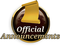 Official Announcements