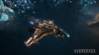 A heavily damaged Interceptor.