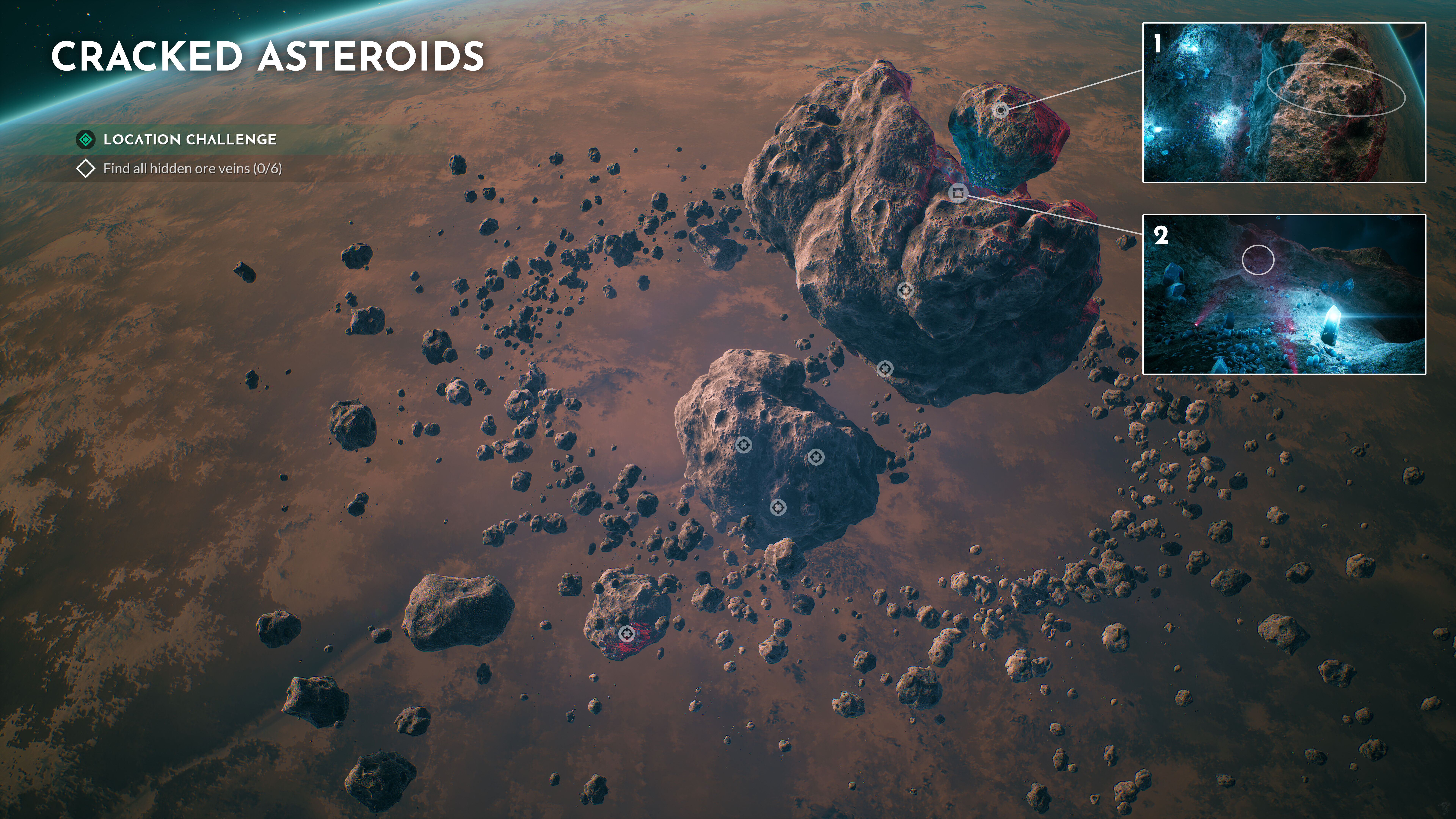 asteroids location