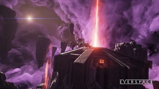 An in-game screenshot of an Ancient Structure from the side.