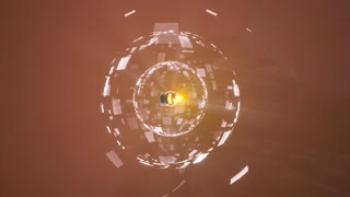 Remains from a drone