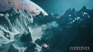 Another view of the area, lab in the distance.