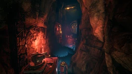 Outlaw defenses in cave entrance/exit