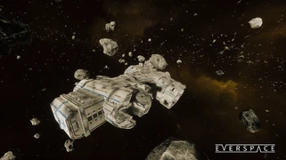 Normal derelict station.