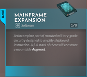 Mainframe Expansion