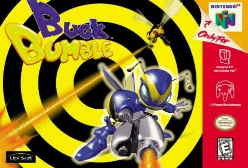 極美品 64 ソフト バックバンブル BUCK BUMBLE バックバンブル｜ニンテンドウ64 (N64)｜ユービーアイソフト