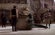 Boba Fett, Jabba the Hutt, and Han Solo