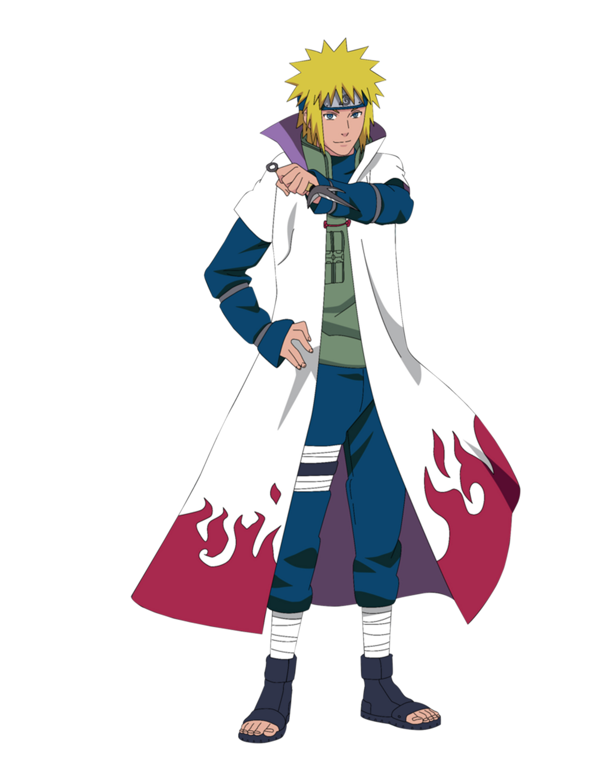 Naruto Hokage, naruto Render, hokage, Minato, minato Namikaze