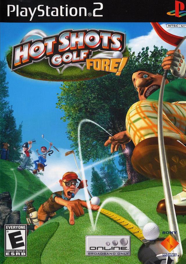 hot shots golf fore characters ralph