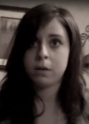 Stephanie at the end of "A Vinny/HYBRID Christmas".