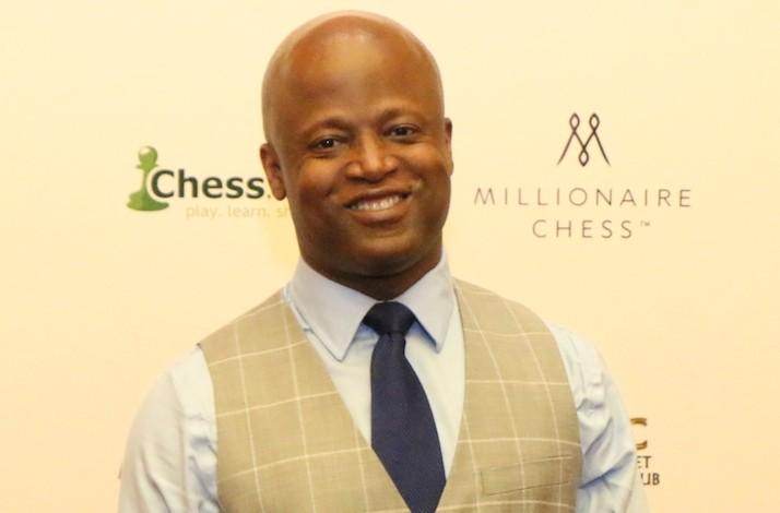 Maurice Ashley on X: It's blindfold chess at the annual Queen