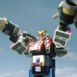Megazord Power Rangers Turbo Rescue - Bandai - Occasion