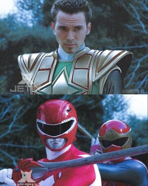 Mighty Morphin Alien Rangers Red Aquitar Ranger Cosplay Costume