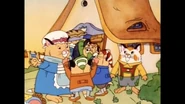 Mother Kitten, the Three Little Kittens, and Huckle Cat