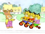 Richardscarry best counting video.jpg (20 KB) "Three friends on three bicycles with three horns."