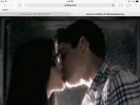 Daniel and Emma kiss in the abysss