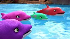 Barbie gemstone dolphins toys new arrivals