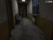 Вход в лабиринт из коридора первого этажа