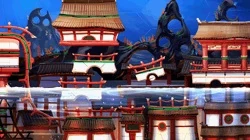 An artwork of the Aquarium Park zone.