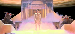 Gozer at his sacred Temple.