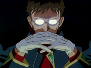 Gendo Ikari Pose