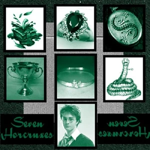 The seven Horcruxes.