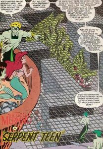 The Serpentine as seen in Serpent Teen of The Little Mermaid comics.