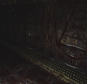 The inscribed symbols of the Seal of Metatron in the Otherworld sewers of Silent Hill.