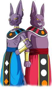 Beerus and Champa (Dragon Ball Super).