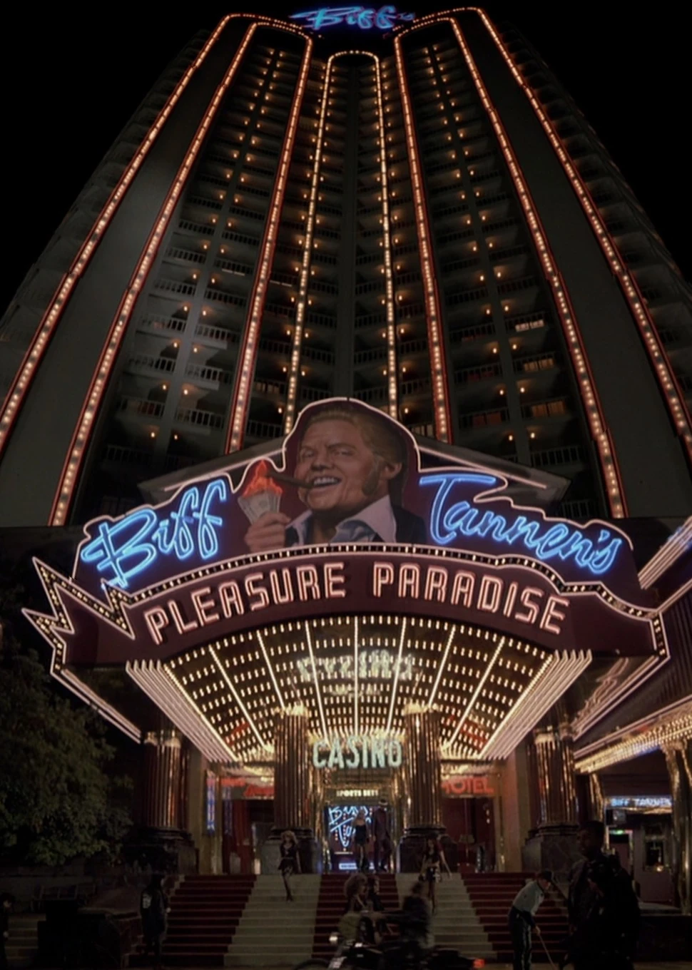 Biff Tannen S Pleasure Paradise Casino And Hotel The Evil Wiki Fandom