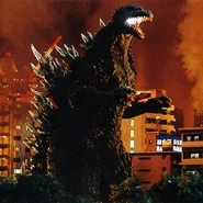 Godzilla postać z filmowej dylogii Godzilla kontra Mechagodzilla III i Godzilla: S.O.S. dla Tokio