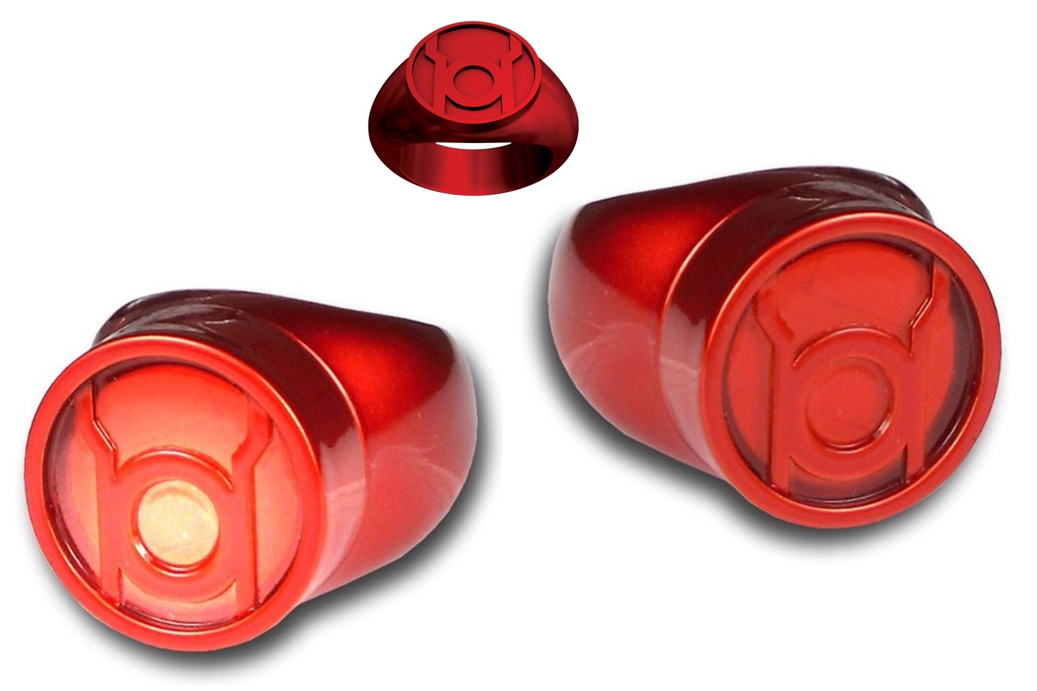 light up red lantern ring