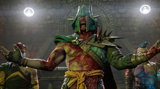 Titan Havik postać z dodatku Rządy Chaosu do gry Mortal Kombat 1.