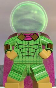 Mysterio postać z gry LEGO Marvel Super Heroes