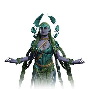 Lady Cetrion the treasonous Elder Goddess (Mortal Kombat 11).