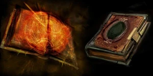 A red-colored alternate Gozerian Codex.