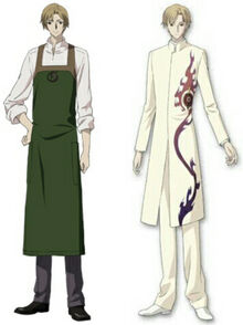 Fumito w czasie serii (z lewej) i w czasie filmu (z prawej).